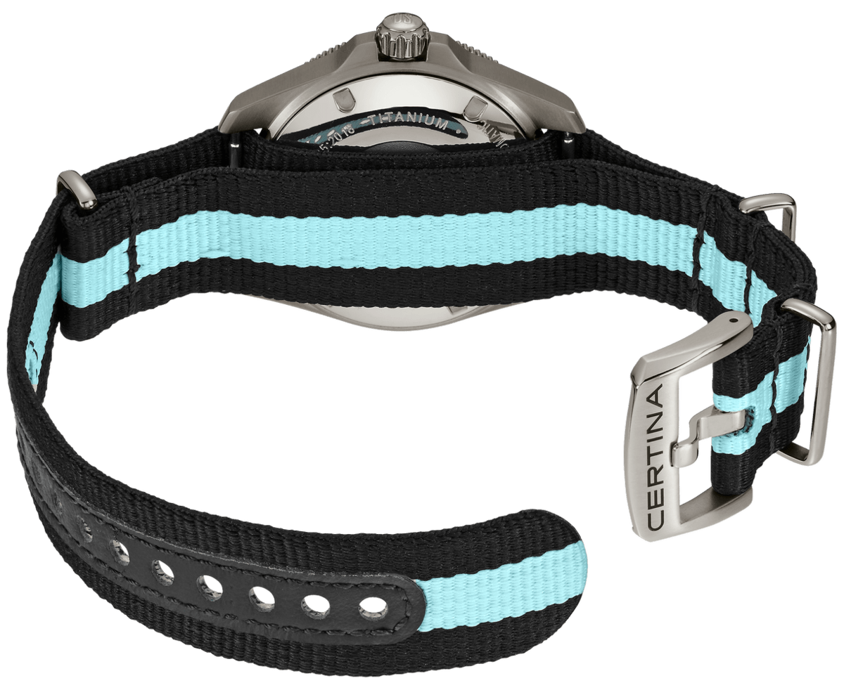 Certina DS Action Diver 38mm Powermatic 80 Grey Dial Men's Watch C0328074808100