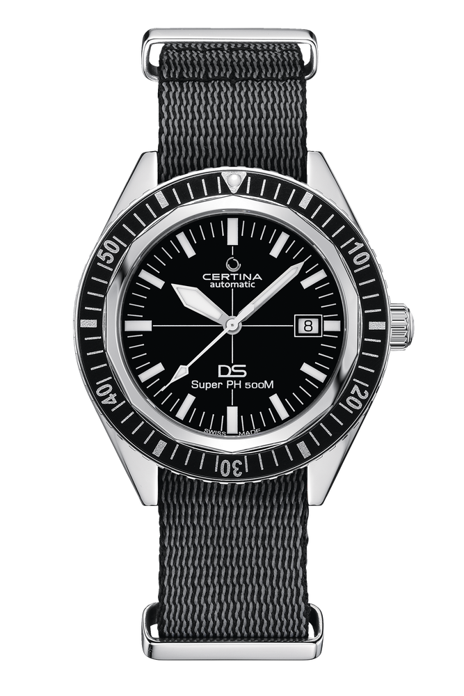 Certina DS Super PH500M 43mm Black Dial Men's Watch C0374071805000