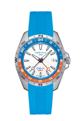 Certina DS-X GMT 41.2mm White Dial Men's Watch C0474521701100
