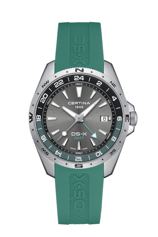 Certina DS-X GMT 41mm Grey Dial Men's Watch C0474521708100