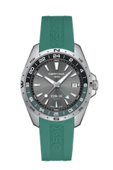 Certina DS-X GMT 41mm Grey Dial Men's Watch C0474521708100