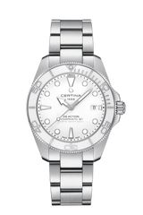 Certina DS Action Diver 40.5mm White Dial Men's Watch C0484071101100