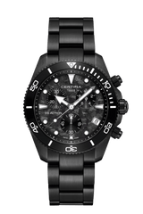 Certina DS Action Chrono 42mm Black Carbon Dial Men's Watch C0484173320100