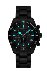 Certina DS Action Chrono 42mm Black Carbon Dial Men's Watch C0484173320100