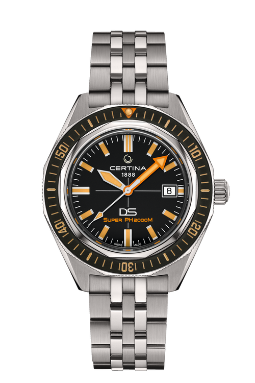 Certina DS Super PH2000M 43mm Black Dial Men's Watch C0506074405102