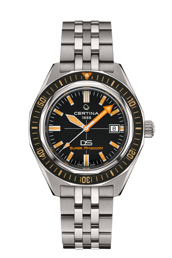 Certina DS Super PH2000M 43mm Black Dial Men's Watch C0506074405102