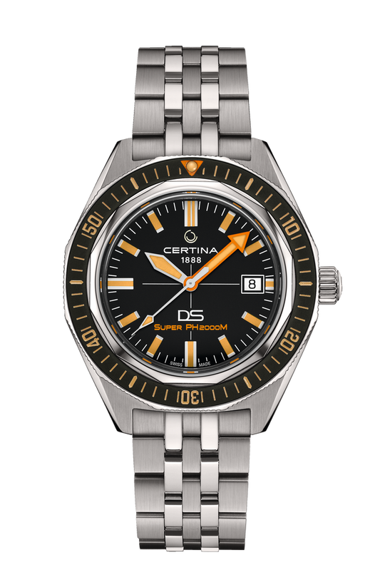 Certina DS Super PH2000M 43mm Black Dial Men's Watch C0506074405102