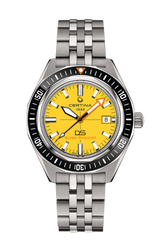 Certina DS Super PH2000M 43mm Yellow Dial Men's Watch C0506074436102