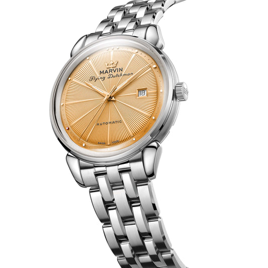 Marvin Other 41mm Gold Dial Men's Watch M158.13.61.11