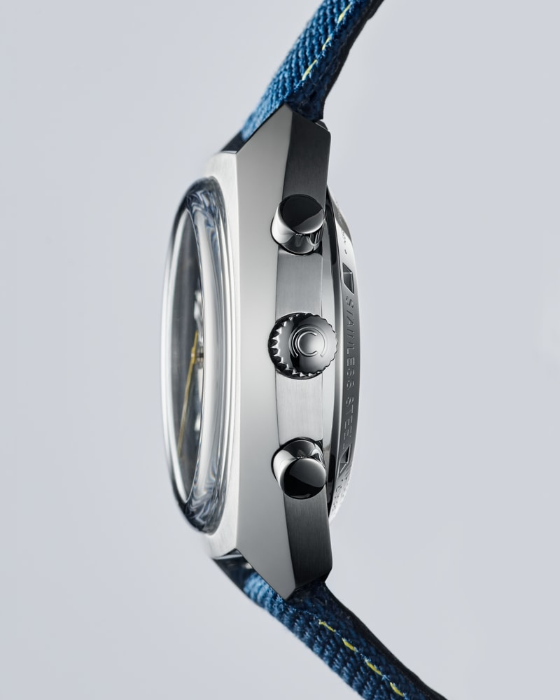 Certina DS-2 Chronograph Automatic 43.36mm Blue Dial Men's Watch C0244621804100