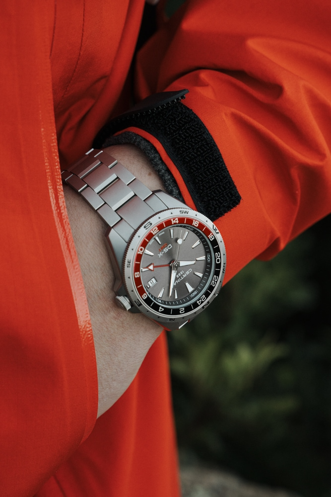 Certina DS-X GMT 41.2mm Grey Dial Men's Watch C0474521708101