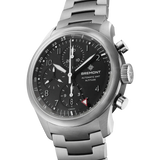 Bremont Altitude Chronograph GMT 42mm Black Dial Steel Men's Watch ALT42-CHR-G-SS-BK-B