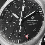 Bremont Altitude Chronograph GMT 42mm Black Dial Steel Men's Watch ALT42-CHR-G-SS-BK-B