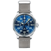 Laco Pilot Watches BASIC Aachen Blaue Stunde 42mm Blue Sunray Dial Men's Watch 862101.2
