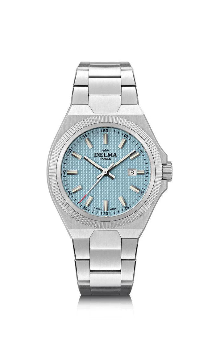 DELMA Midland 34mm Ice Blue Dial Men's Watch 41701.627.1.191