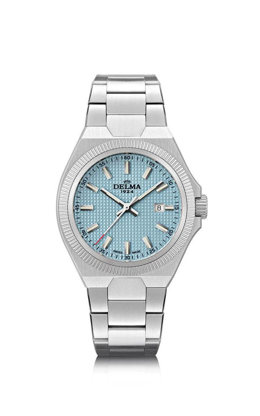 DELMA Midland 34mm Ice Blue Dial Men's Watch 41701.627.1.191