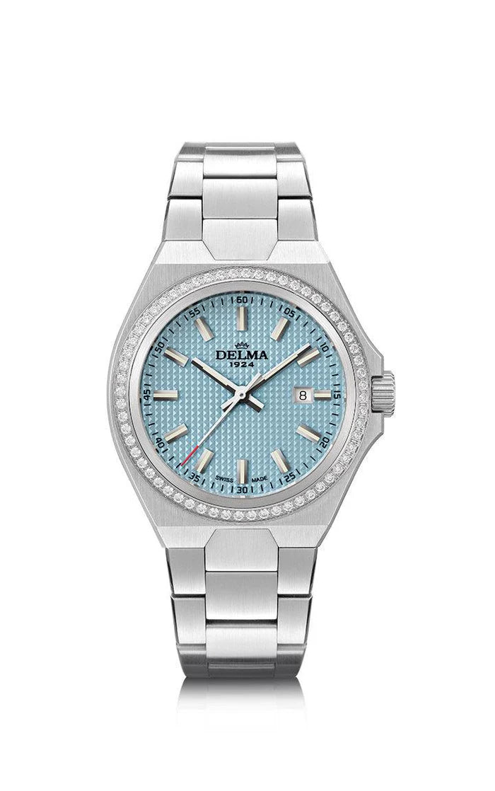 DELMA Midland 34mm Ice Blue Dial Men's Watch 41711.627.1.191