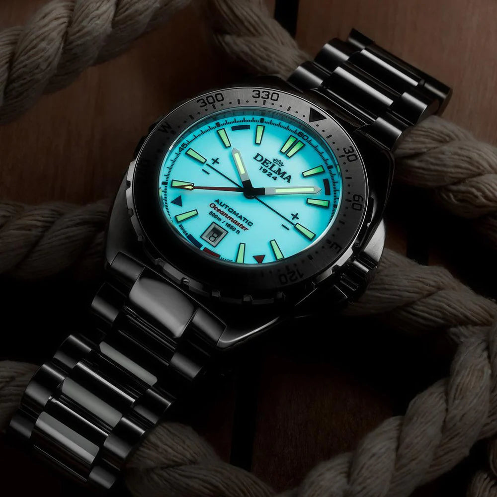 DELMA Oceanmaster Oliver Heer Ocean Racing 44mm White Dial Men's Watch 41701.670.6.818