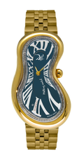 EXAEQUO Dali Classic Melting Watch Bracelet 28mm North Sea Dial Men's Watch DEX0002.0015B