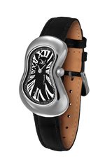 EXAEQUO Dali Minuscule Melting Watch 26mm Black Dial Men's Watch DEX0021.0001