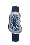 EXAEQUO Dali Minuscule Melting Watch 26mm Dark Blue Dial Men's Watch DEX0021.0004