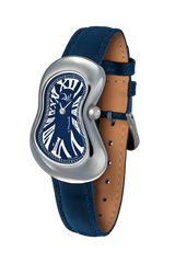 EXAEQUO Dali Minuscule Melting Watch 26mm Dark Blue Dial Men's Watch DEX0021.0004