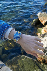 Certina DS Action Diver 38mm Powermatic 80 Sea Turtle Conservancy Special Edition Blue Dial Men's Watch C0328072204110