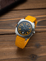 Marvin Malton Cushion 42mm Black & Yellow Dial Men's Watch M119.13.83.98