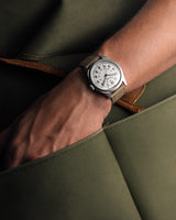 Benrus DTU Shield 38mm Silver Dial Men's Watch DTU-SS-S-038-01