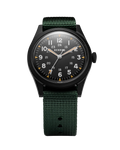 Benrus DTU Phantom 38mm Black Dial Men's Watch DTU-BB-B-038-01