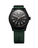Benrus DTU Phantom 38mm Black Dial Men's Watch DTU-BB-B-038-01