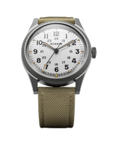 Benrus DTU Shield 38mm Silver Dial Men's Watch DTU-SS-S-038-01
