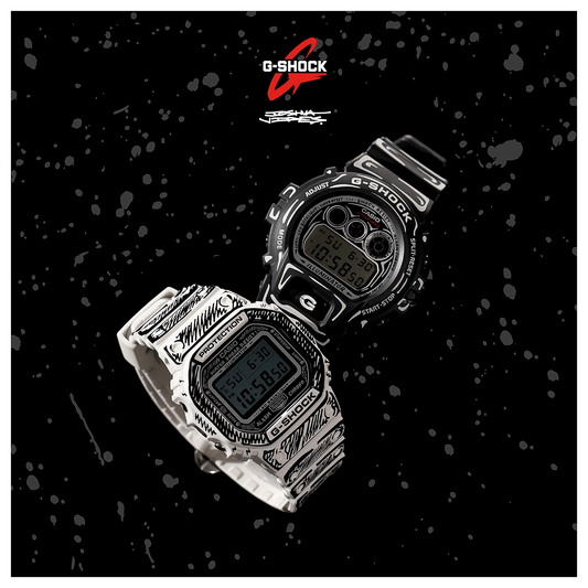 G-Shock Digital 6900 Series 42.8mm Black&White/Digital Dial Men's Watch DW5600JV-7