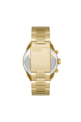Diesel Spiked 49mm Gold Dial Men's Watch DZ4608
