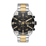 Diesel Spiked 49mm Black Dial Men's Watch DZ4627