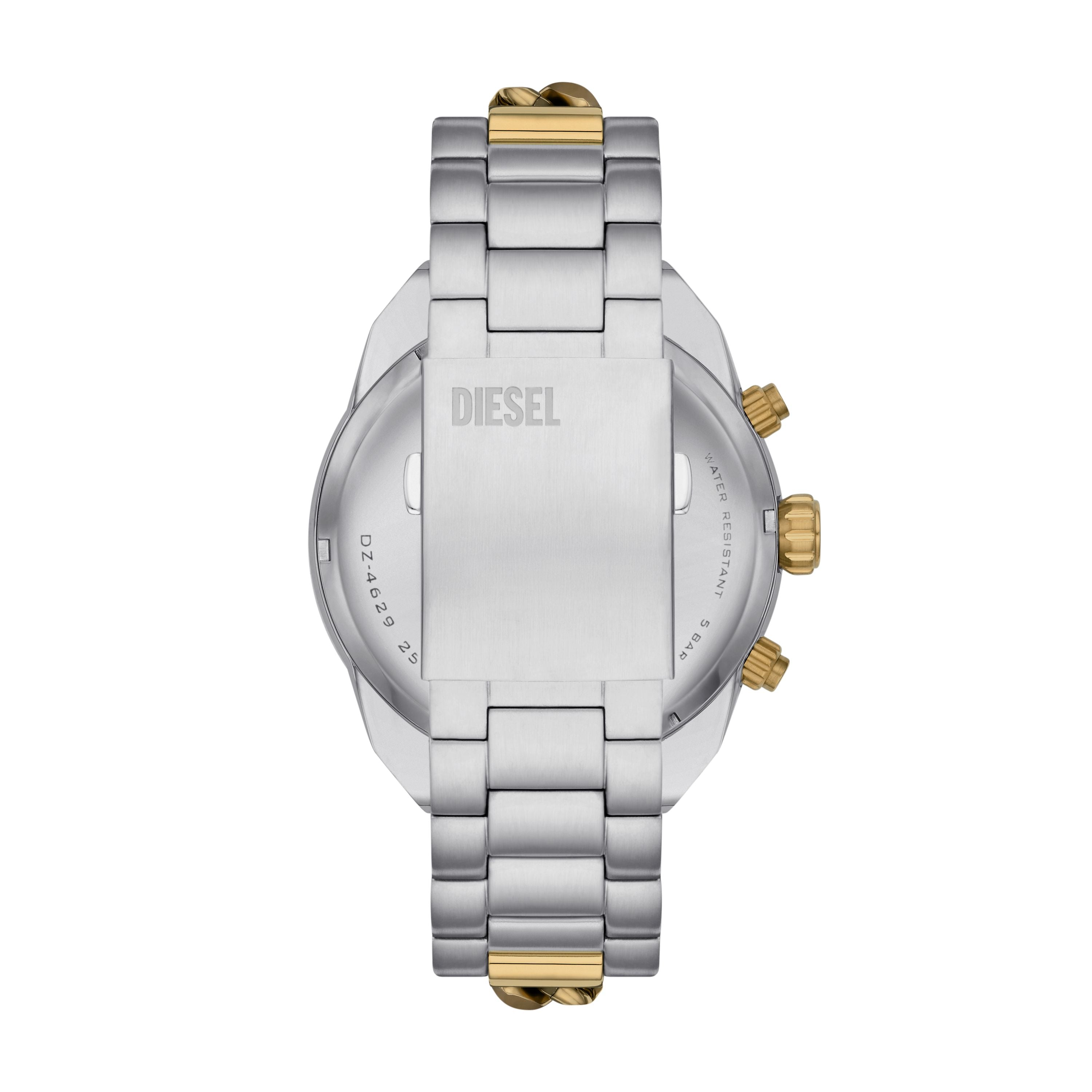 Diesel Spiked 49mm Silver Dial Men's Watch DZ4629