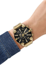 Diesel Spiked 49mm Black Dial Men's Watch DZ4678