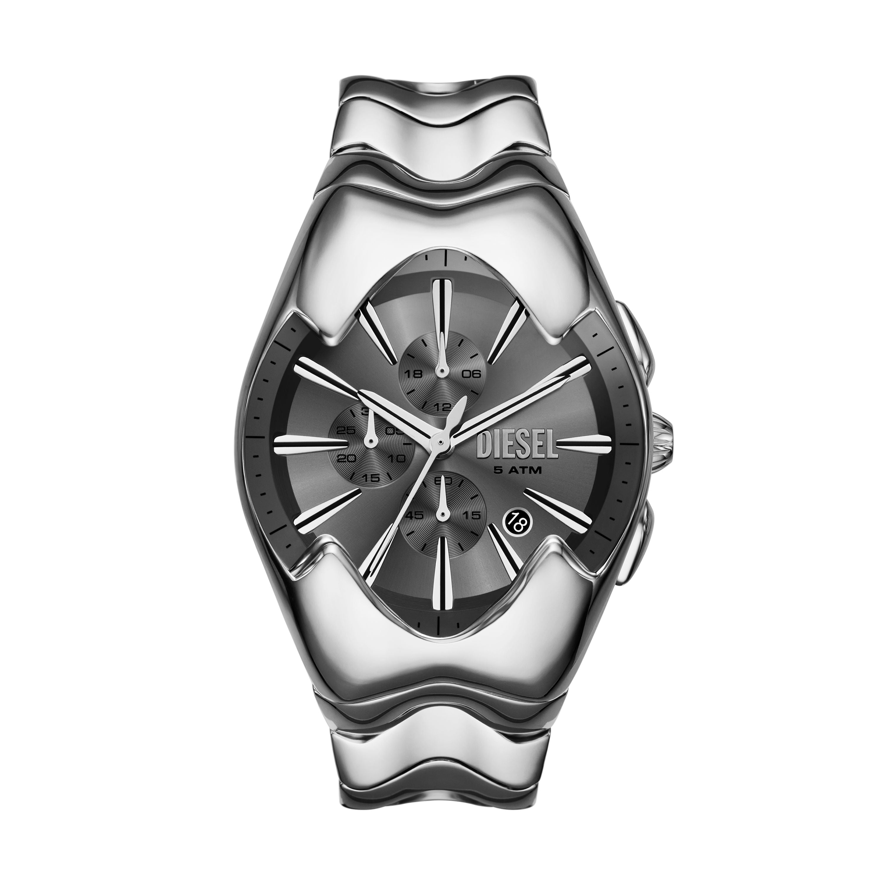 Diesel Mercurial 45mm Gray Dial Men's Watch DZ4683