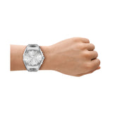 Diesel D-Curve 49mm Silver Dial Men's Watch DZ4694