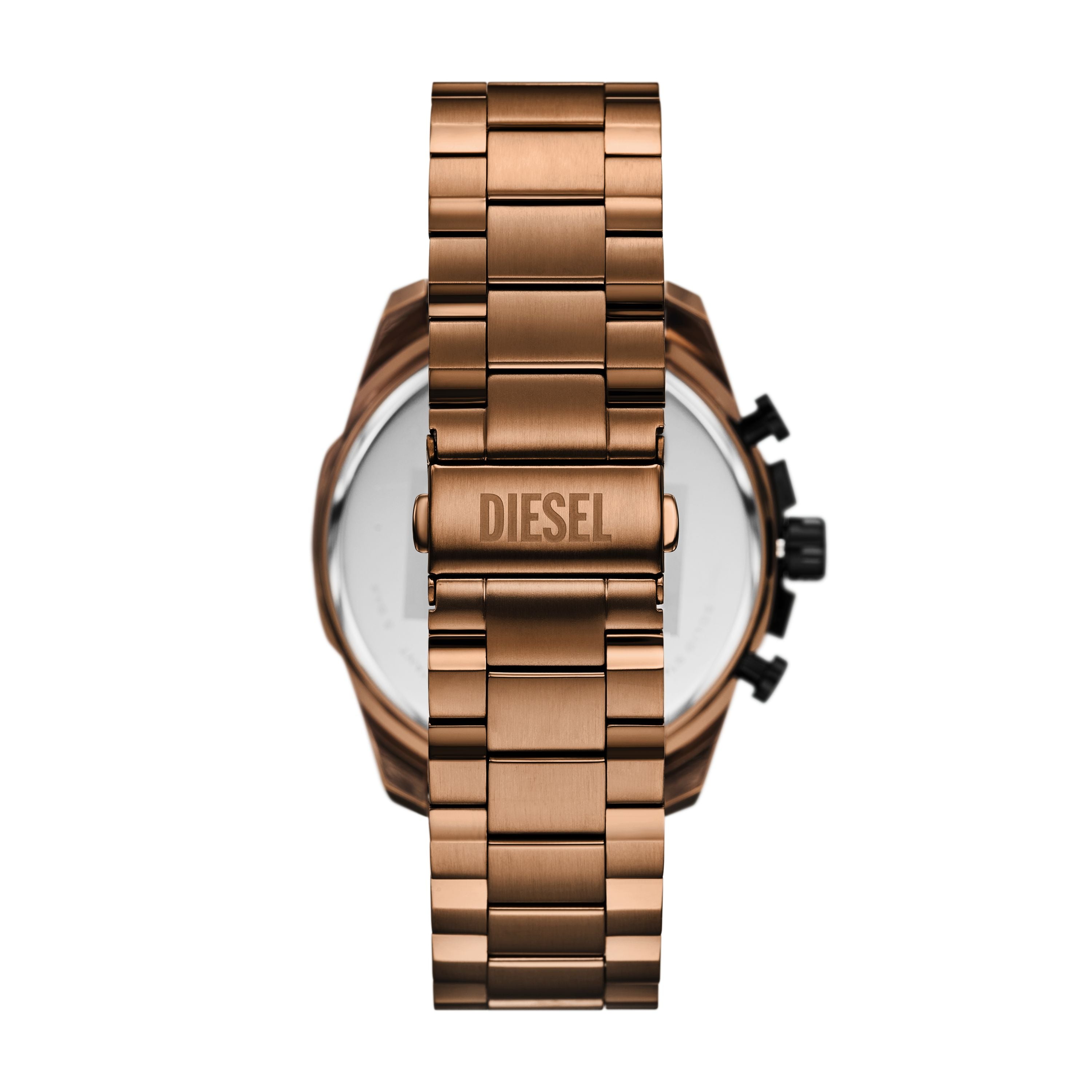 Diesel Mega Chief Slim 48mm Brown Dial Men's Watch DZ4697