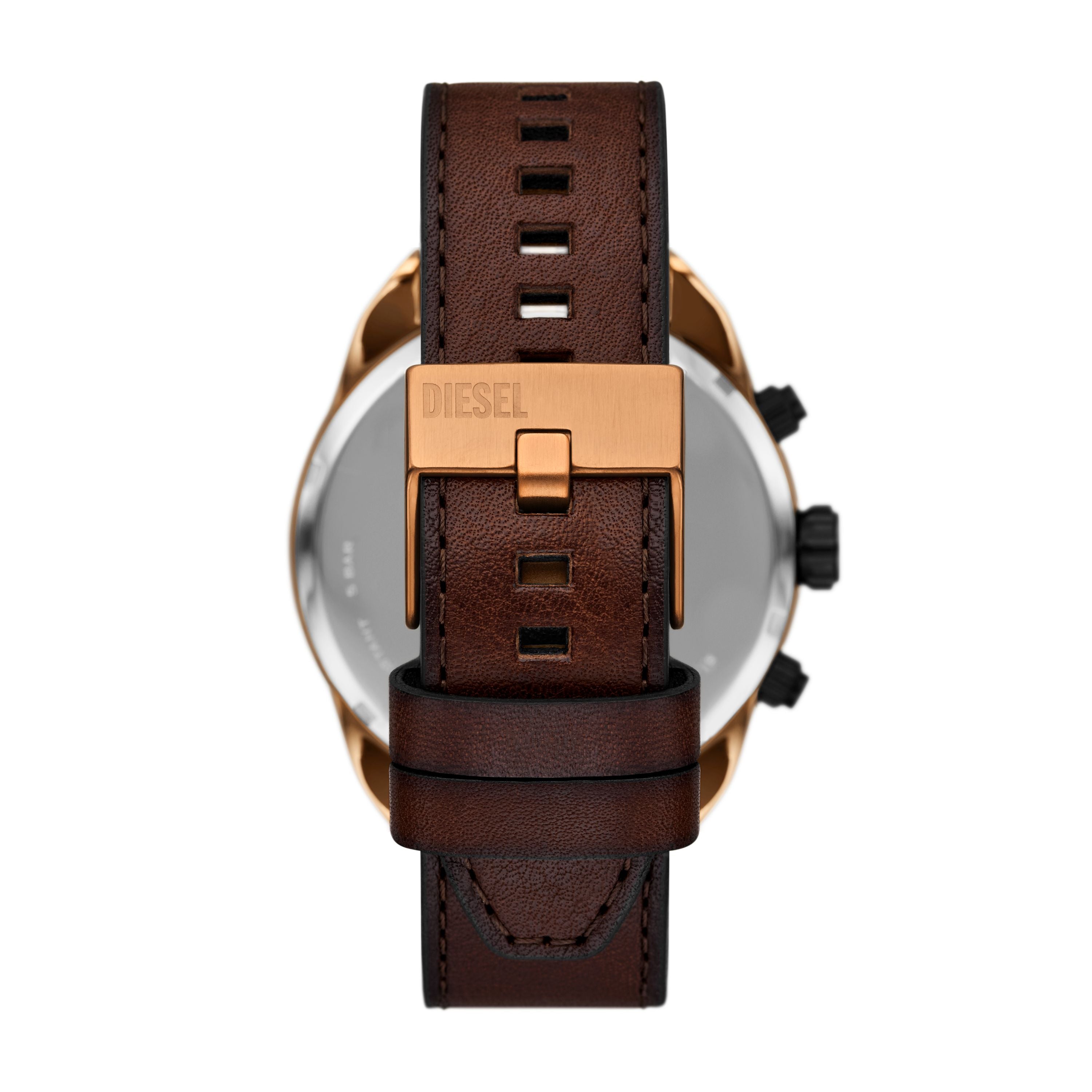 Diesel Spiked 49mm Brown Dial Men's Watch DZ4698