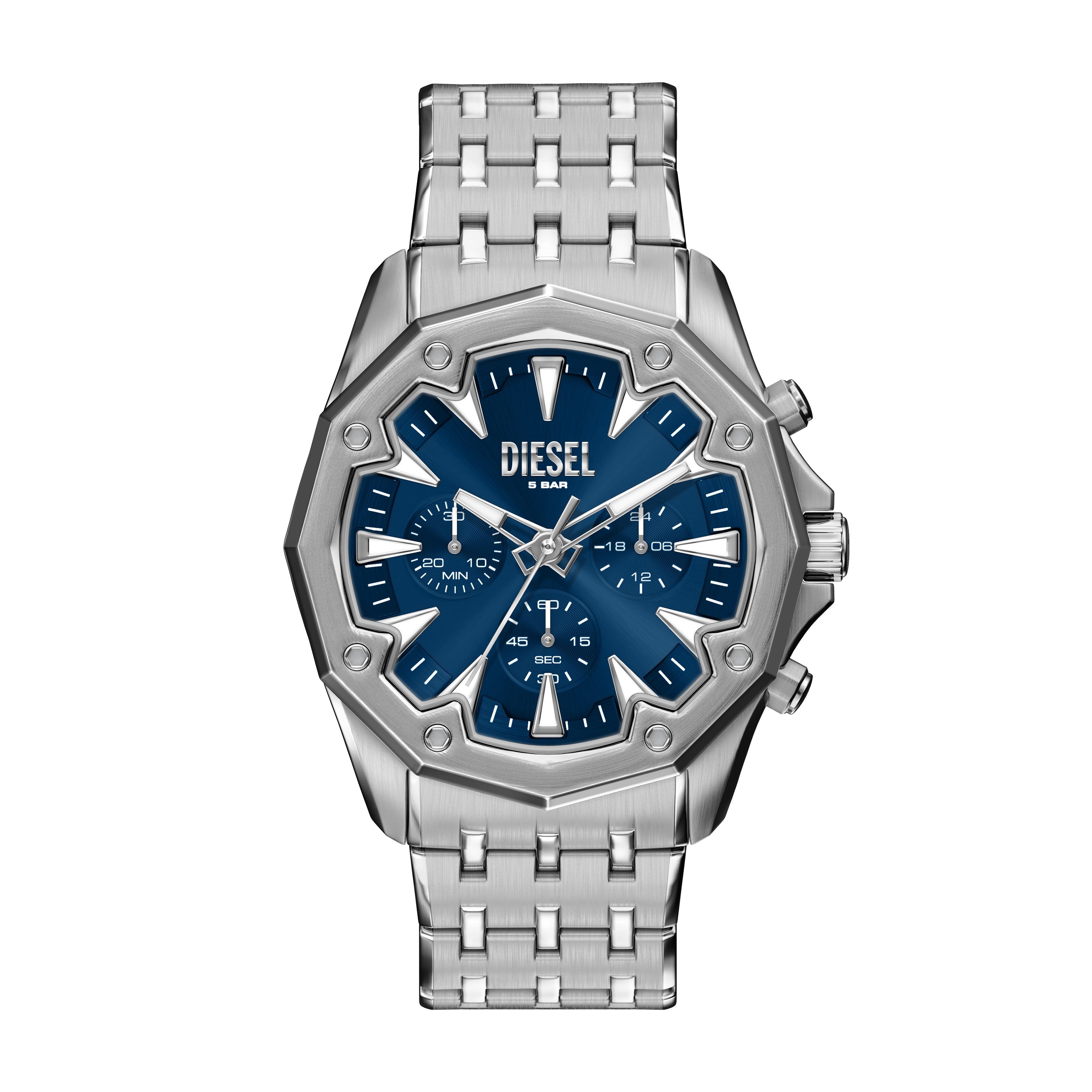 Diesel Stinger 46mm Blue Dial Men's Watch DZ4706