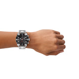 Diesel Spiked 49mm Black Dial Men's Watch DZ4709