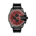 Diesel Mega Chief Slim 48mm Burgundy Dial Men's Watch DZ4714