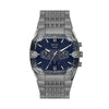 Diesel Spiked Cushion 45mm Blue Dial Men's Watch DZ4717