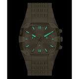 Diesel Spiked Cushion 45mm Gold Dial Men's Watch DZ4718
