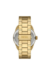 Diesel Spiked 49mm Gold Dial Men's Watch DZ4720