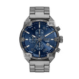 Diesel Spiked 49mm Blue Dial Men's Watch DZ4724