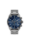 Diesel Spiked 49mm Navy Blue Dial Men's Watch DZ4724