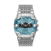 Diesel Spiked Cushion 45mm Blue Dial Men's Watch DZ4725